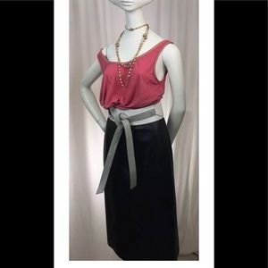 Vintage Leather skirt